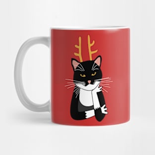Sarcastic Christmas Cat Mug